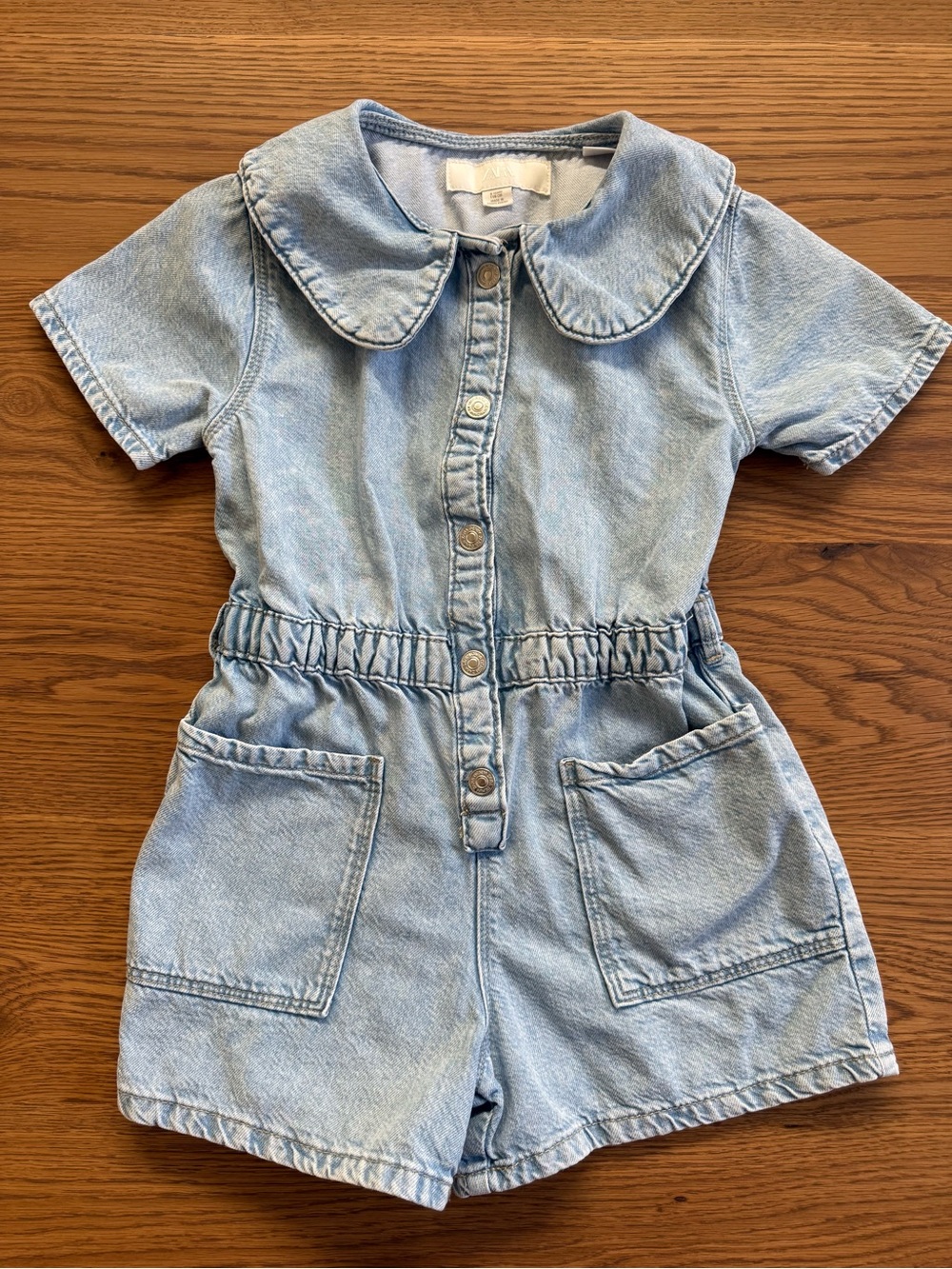 Zara Girls Denim Romper